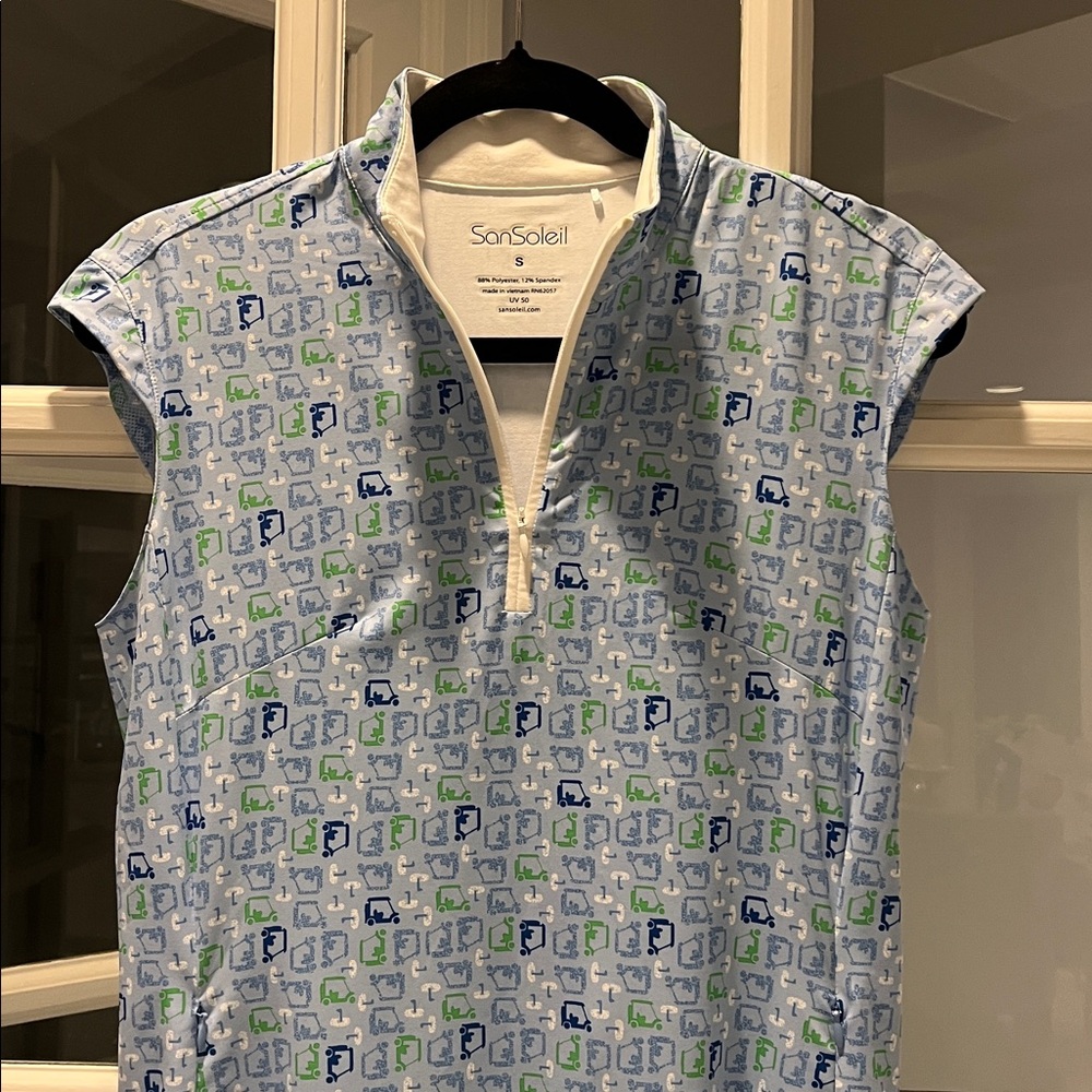 SanSoleil UV 50 Golf Dress - Sz Small - Picture 2 of 4